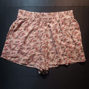 NWT Volcom Waverly Shorts Womens‎ XS 100% Viscose Hempy Color Flowers $42